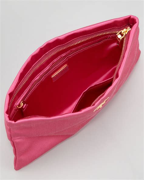 prada clutch pink